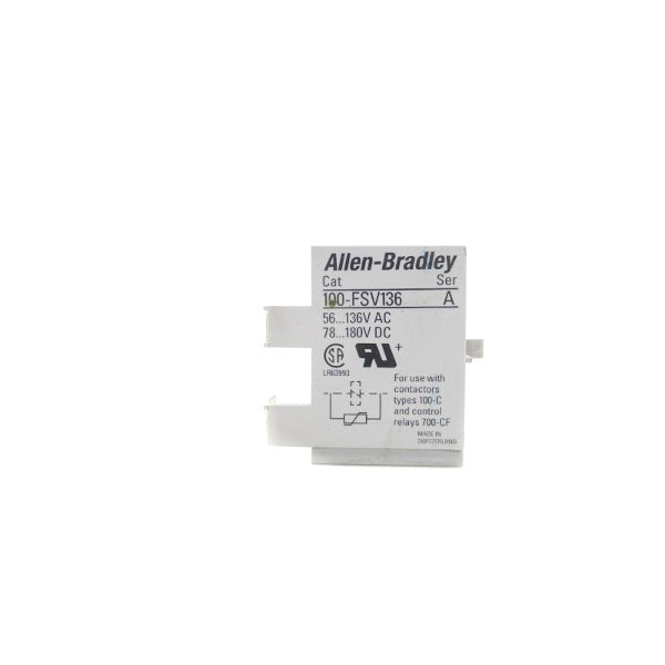 ALLEN BRADLEY 100-FSV136 SER. A 56-136VAC UNMP