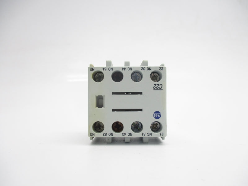 ALLEN BRADLEY 100-FC22 SER. B 600VAC 10A (WH) NSMP