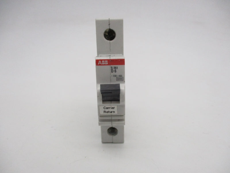 ABB S261-D6 230/400V 6A UNMP