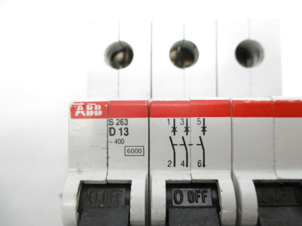 ABB S263-D13 400V 13A UNMP