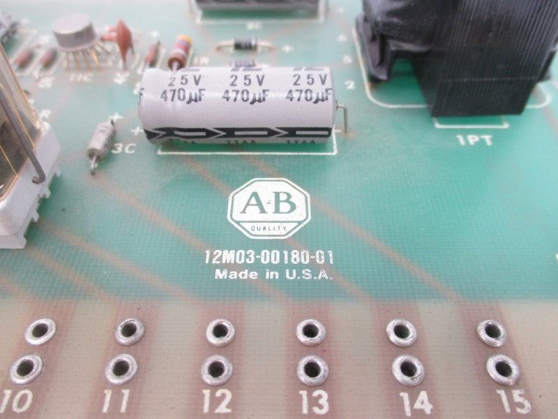 ALLEN BRADLEY 12M03-00180-01 UNMP