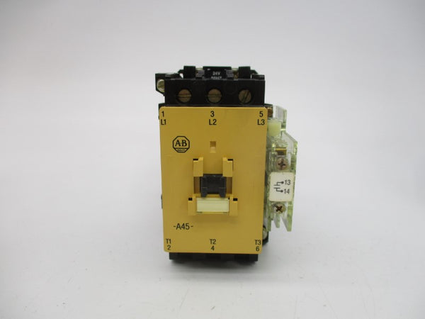 ALLEN BRADLEY 100-A45NJ3 SER. C 24V (BR/YL) NSMP