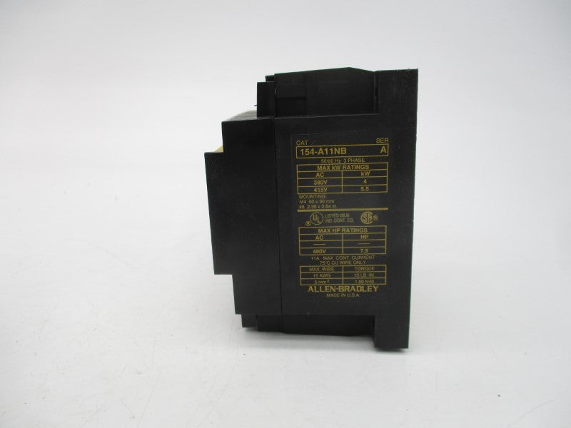 ALLEN BRADLEY 154-A11NB SER. A 380/460VAC NSNP