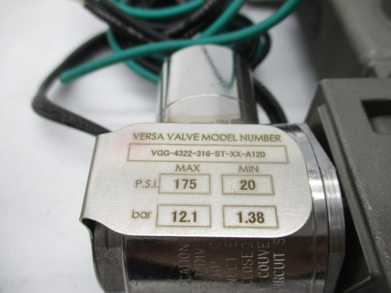 VERSA VGG-4322-316-ST-XX-A120 120V 175PSI NSMP