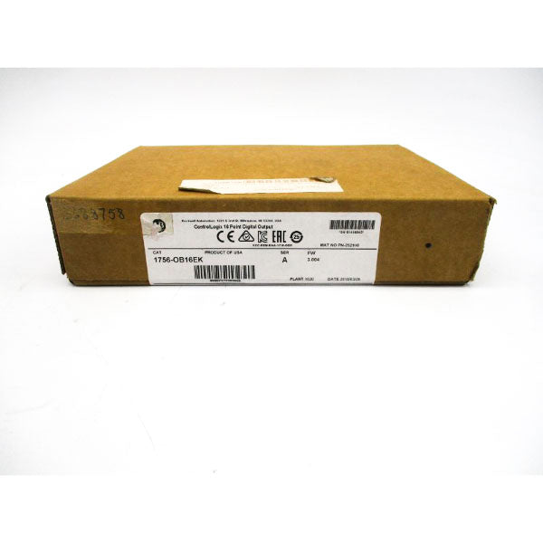 ALLEN BRADLEY 1756-OB16EK SER. A F/W 3.004 DATE:2018 NSFS