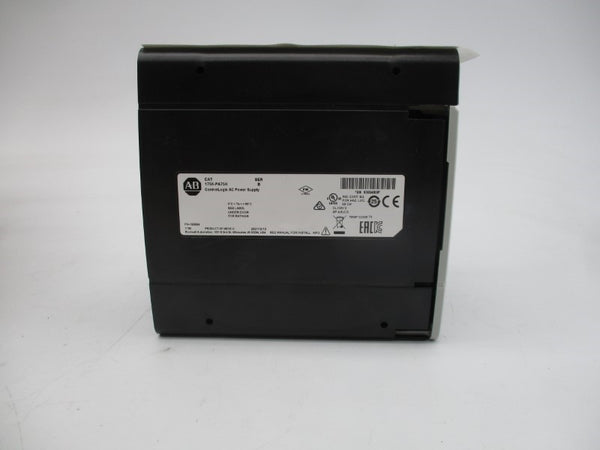 ALLEN BRADLEY 1756-PA75K SER. B 120/240VAC (BR/WH) NSMP