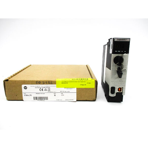 ALLEN BRADLEY 1756-L75 SER. B F/W 1.010 5.1VDC NSMP