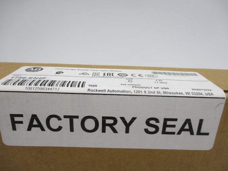 ALLEN BRADLEY 1756-EN2F SER. C F/W 11.002 DATE: 2020 NSFS