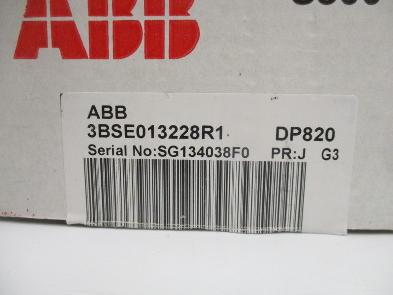ABB 3BSE013228R1 DP820 NSMP