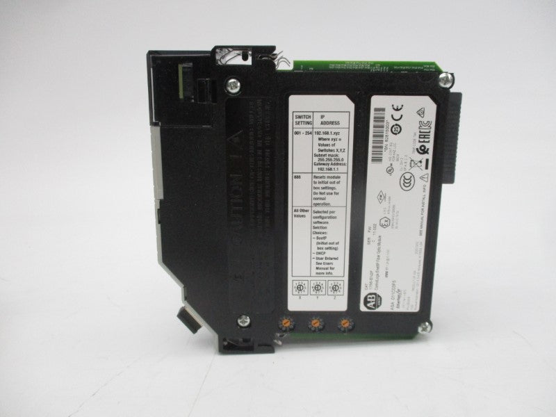 ALLEN BRADLEY 1756-EN2F SER. C F/W 11.002 5.1VDC NSMP