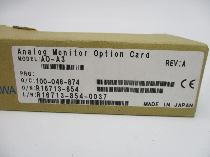 YASKAWA AO-A3 REV. A NSMP
