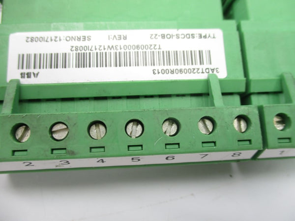 ABB SDCS-IOB-22 3ADT220090R0013 REV. I UNMP