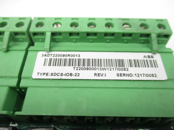 ABB SDCS-IOB-22 3ADT220090R0013 REV. I UNMP