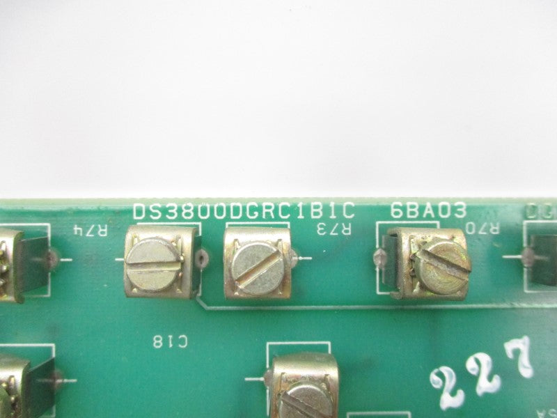 GENERAL ELECTRIC DS3800DGRC1B1C UNMP