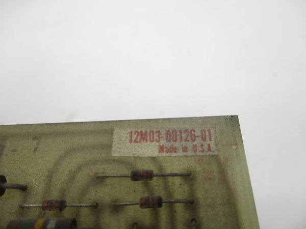 ALLEN BRADLEY 12M03-00126-01 UNMP