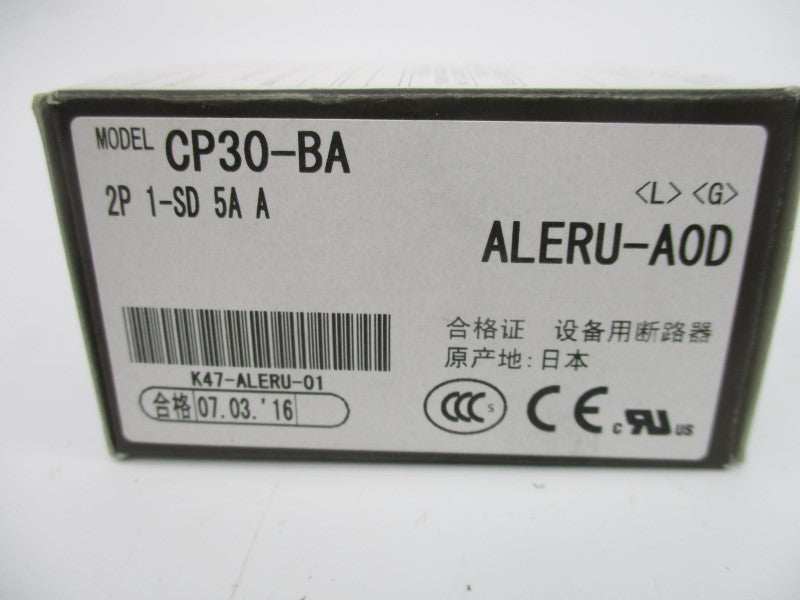 MITSUBISHI ELECTRIC CP30-BA-2P-1-SD5A 220VAC 5A NSMP