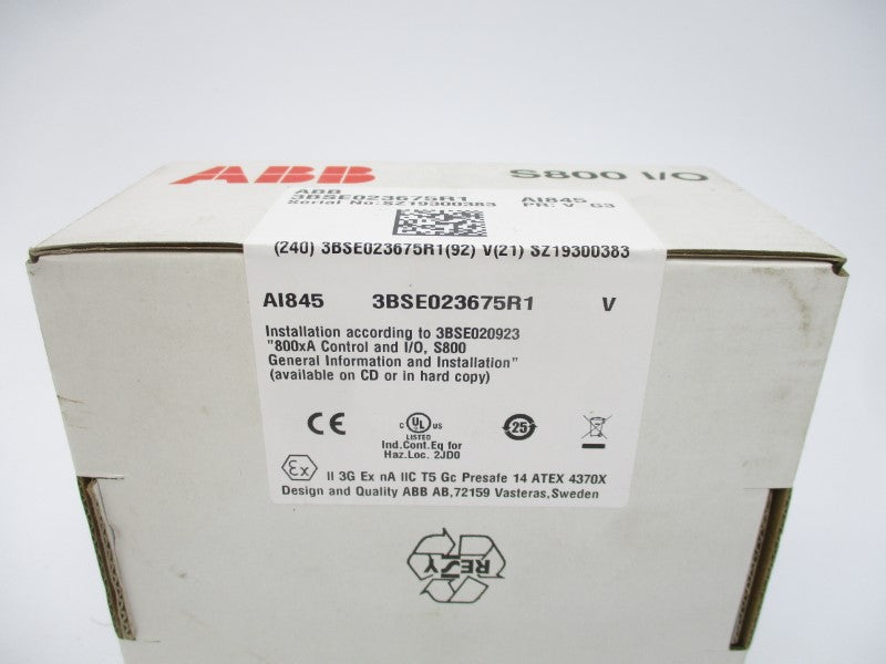 ABB 3BSE023675R1 AI845 NSFS