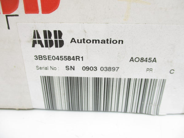 ABB 3BSE045584R1 AO845A 24VDC NSMP