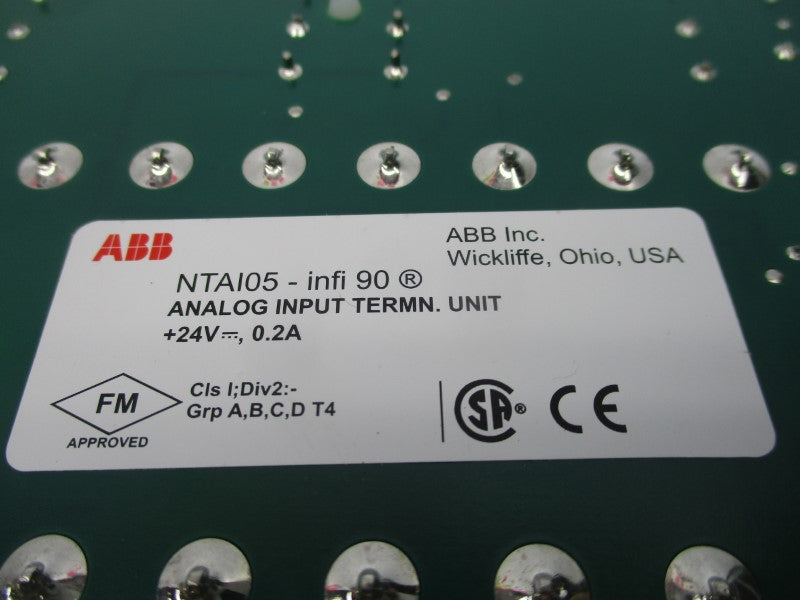 ABB NTAI05 24V 0.2A REV. V NSMP