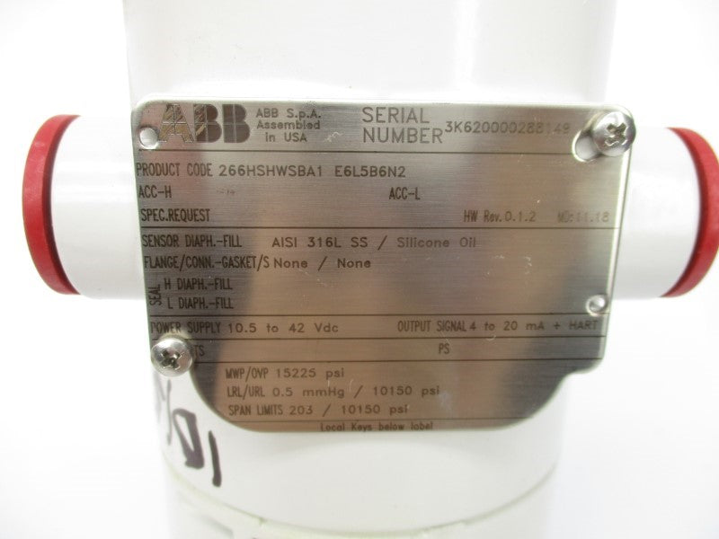 ABB 266HSHWSBA1E6L5B6N2 NSMP