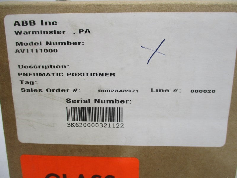 ABB AV1111000 150PSI NSMP