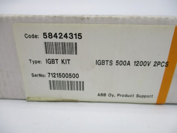 ABB 58424315 1200V 500A (PKG OF 2) NSFS