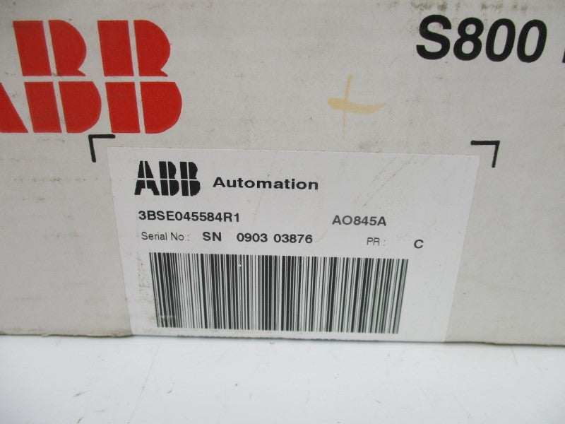 ABB 3BSE045584R1 AO845A NSFS