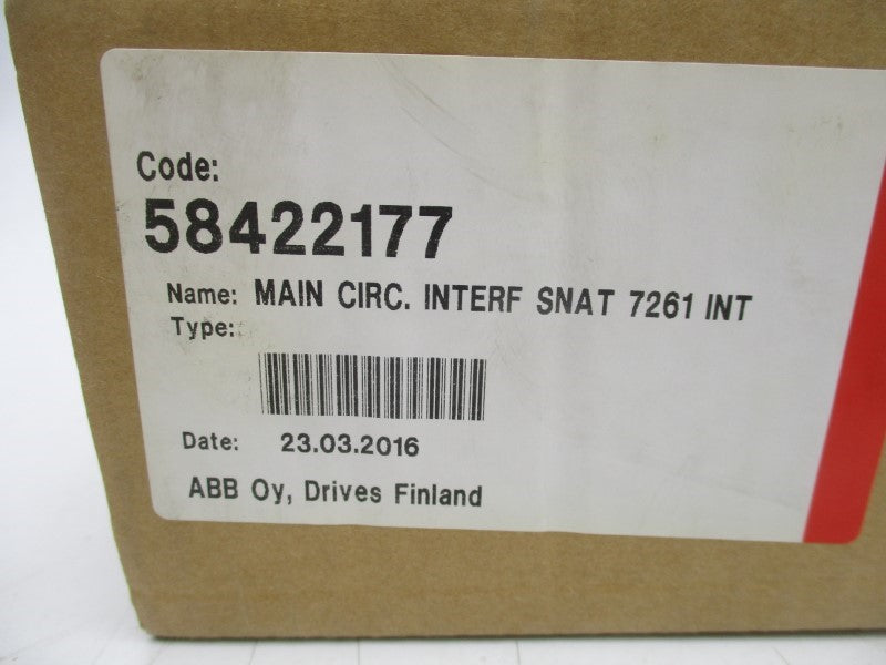 ABB SNAT7261INT 58422177 NSFS