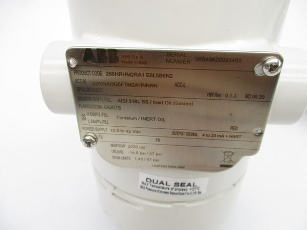 ABB 266HRHM2RA1E6L5B6N2 10.5-42VDC NSNP