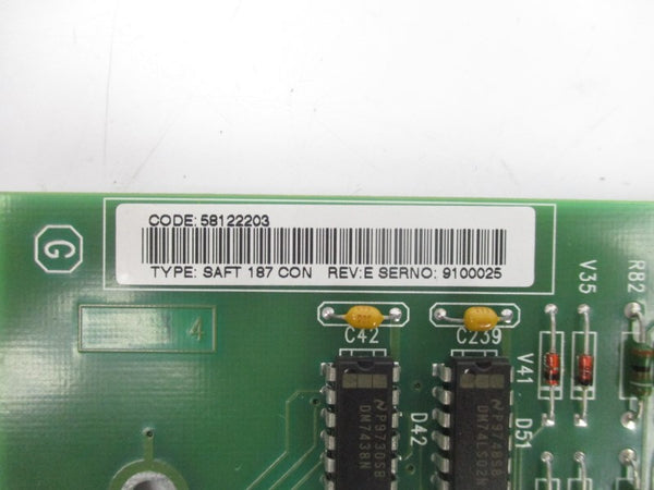 ABB SAFT187CON 58122203 REV. E UNMP