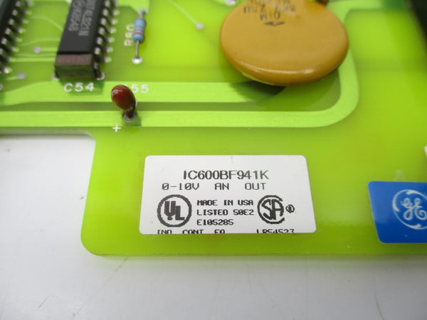 GE FANUC IC600BF941K 0-10V UNMP