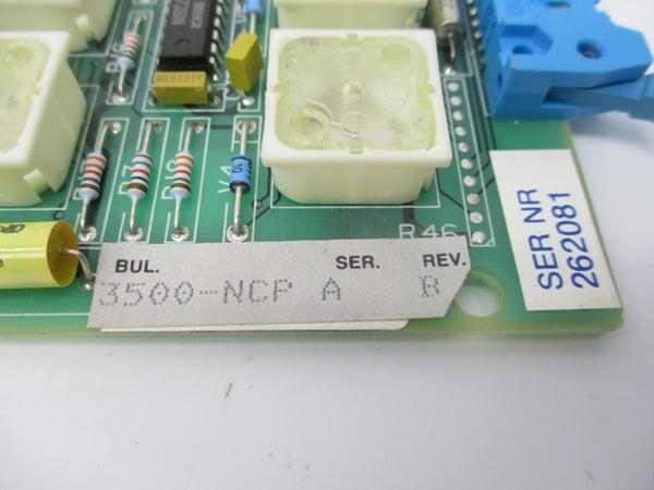 ABB 3500-NCP SER. A REV. B (MISSING COVER) UNMP