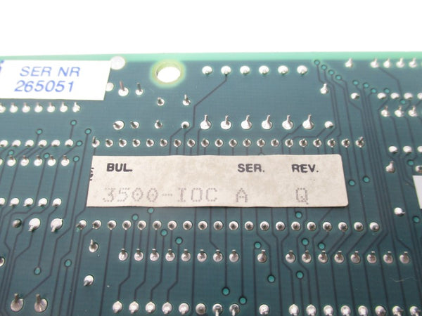 ABB SAFT163IOC 58096067 3500-IOC SER. A REV. Q UNMP