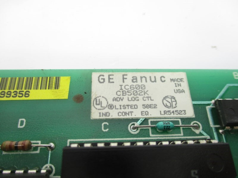 GE FANUC IC600CB502K NSNP