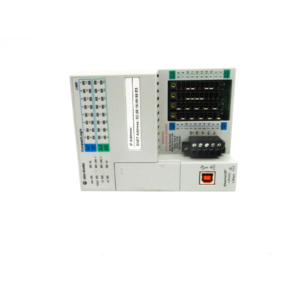 ALLEN BRADLEY 1769-L18ER-BB1B SER. B F/W 1.005 24V 2.3A (AS PICTURED) UNMP