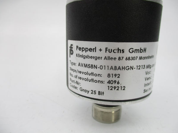 PEPPERL+FUCHS AVM58N-011ABAHGN-1213 10-30V NSNP