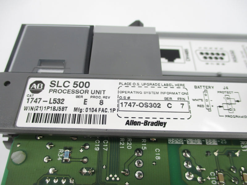ALLEN BRADLEY 1747-L532 SER. E F/W 7 24VDC NSMP