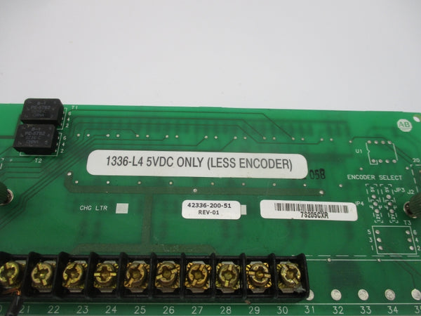 ALLEN BRADLEY 1336-L4 42336-200-51 REV. 01 UNMP