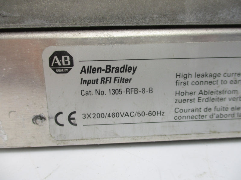 ALLEN BRADLEY 1305-BA04A-DE SER. C 1305-RFB-8-B 380-460V 3.9A UNMP