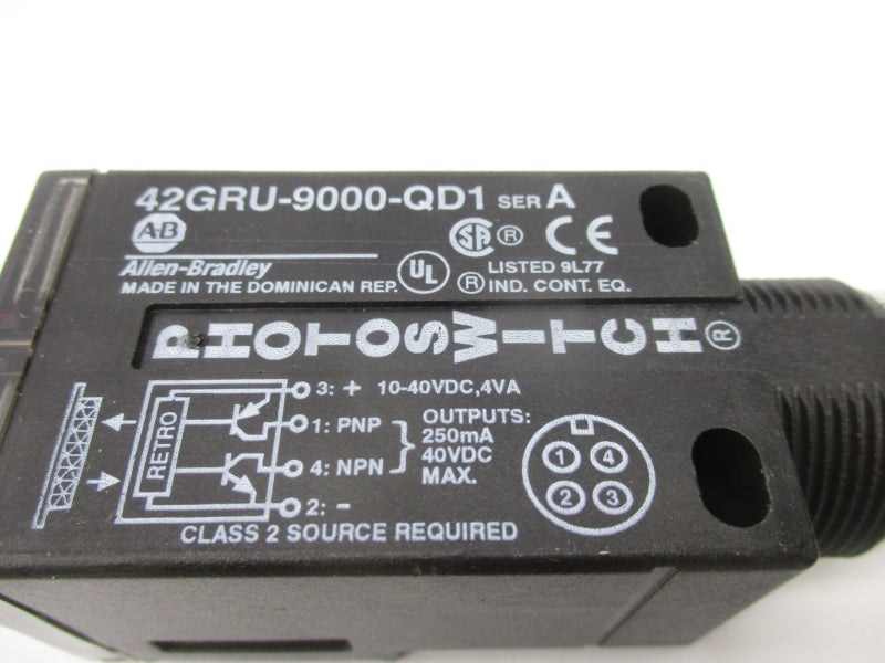 ALLEN BRADLEY 42GRU-9000-QD1 SER. A 10-40VDC (WH) NSMP
