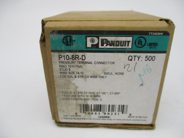 PANDUIT P10-8R-D (PKG OF 500) NSFS