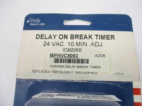 ICM CONTROLS ICM206B 24V 3-10M NSMP