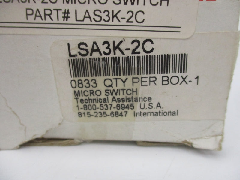 HONEYWELL LSA3K-2C 600VAC 10A NSMP