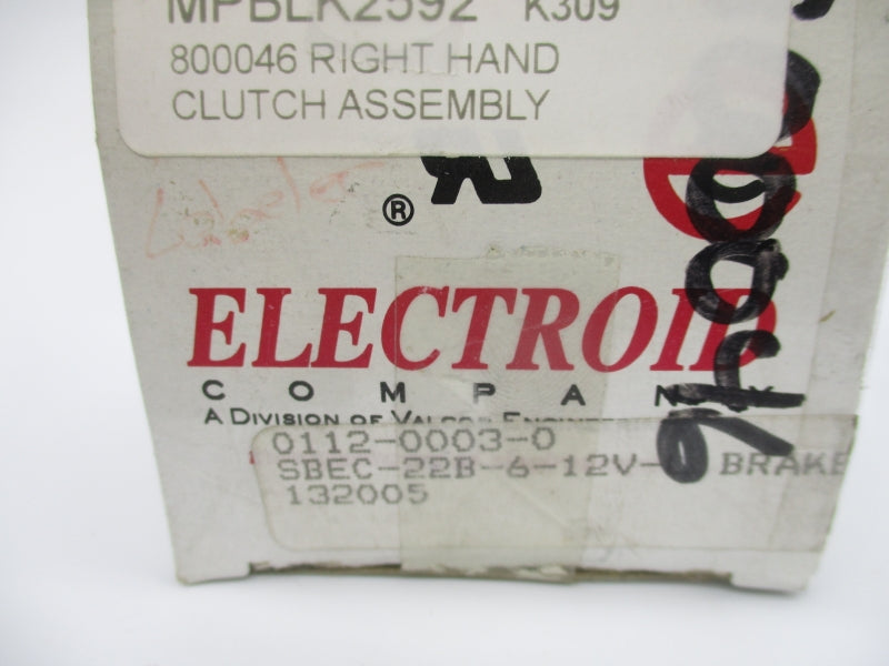 ELECTROID SBEC22B612VL NSMP