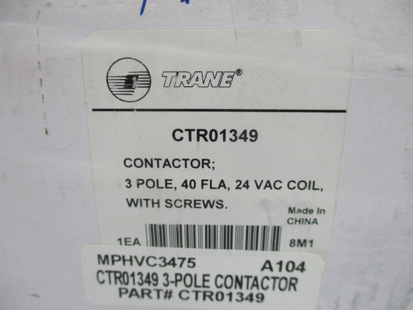 TRANE CTR01349 24VAC NSMP