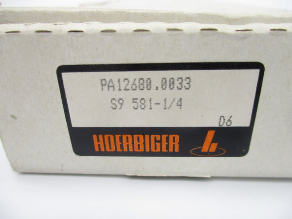 HOERBIGER S9 581-1/4 NSMP
