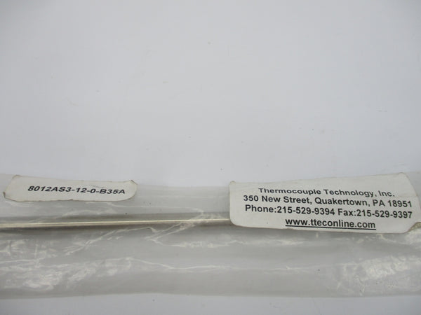 THERMOCOUPLE TECHNOLOGY 8012AS3-12-0-B35A NSMP