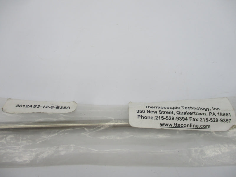THERMOCOUPLE TECHNOLOGY 8012AS3-12-0-B35A NSMP