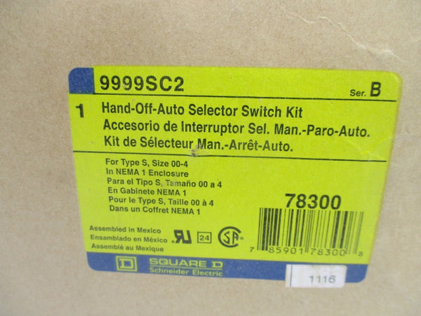 SQUARE D 9999SC2 SER. B (AS PICTURED) NSMP