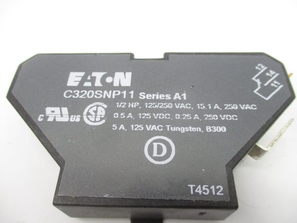 EATON C320SNP11 SER. A1 250VAC 15.1A NSNP